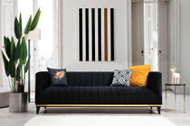Sofa sa 3 sjedala Bellino – Crna Sofa sa 3 sjedala Bellino – Crna