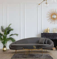 Sofa sa 3 sjedala Eses - tamno siva Sofa sa 3 sjedala Eses - tamno siva