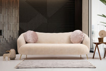 Sofa sa 3 sjedala Istiridye - Bež