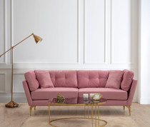 Sofa sa 3 sjedala Mapa - Ruža Sofa sa 3 sjedala Mapa - Ruža