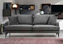 Sofa sa 3 sjedala Papira trosjed - siva