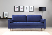 Sofa sa 3 sjedala Obod - tamnoplava Sofa sa 3 sjedala Obod - tamnoplava