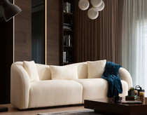 Sofa sa 3 sjedala Venedik - Krem Sofa sa 3 sjedala Venedik - Krem