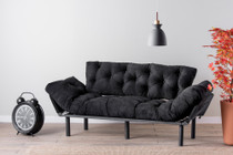 Sofa za 3 sjedala Nitta Triple - Crna