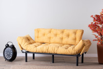 Sofa za 3 sjedala Nitta Triple - Senf