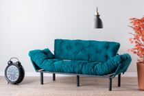 Sofa za 3 sjedala Nitta Triple - Petrol Green