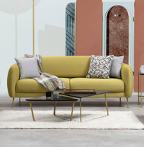 Sofa za 3 sjedala Sevilla 3 sjedala - žuta