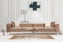 4-sjedala Sofa Como - tamno krem