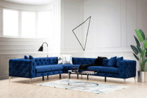 Ugaona sofa Como lijevo - tamnoplava Ugaona sofa Como lijevo - tamnoplava