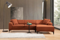 Ugaona sofa Petra R Corner - Orange