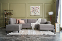 Ugaona sofa-krevet Eris - Smeđa Ugaona sofa-krevet Eris - Smeđa
