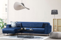 Ugaona sofa-krevet Slika ugao lijevi ( Chl-3R ) - tamnoplava Ugaona sofa-krevet Slika ugao lijevi ( Chl-3R ) - tamnoplava