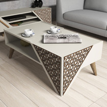 Hanah Home Stol za kafu-kavu Beril - krema  Hanah Home Stol za kafu-kavu Beril - krema