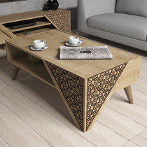 Hanah Home Stol za kafu-kavu Beril – Hrast  Hanah Home Stol za kafu-kavu Beril – Hrast