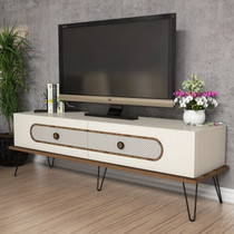 Hanah Home TV stalak Ekol - krema  Hanah Home TV stalak Ekol - krema