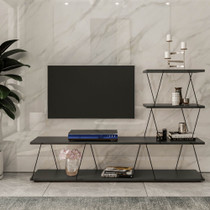 Hanah Home TV stalak Ilgaz - Antracit 