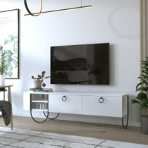 TV stalak Norfolk TV stalak - bijeli