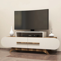 Hanah Home TV stalak Ruža - orah, krem  Hanah Home TV stalak Ruža - orah, krem