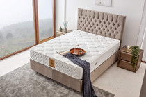 Dušek Relax 200x200 cm Luksuzni srednje čvrsti madrac dvostruke veličine