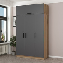 Ormar Minar 3 Kapak 2 Çekmece 255 - Antracit, Dore