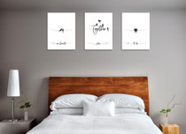 Ukrasna slika na platnu (3 komada) UDC03