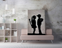 Dekorativna slika na platnu u okviru WY61 (70 x 100)