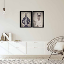 Ukrasno uokvireno MDF slikanje (2 komada) 2PSCT-06