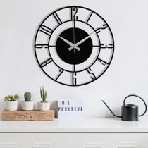 Dekorativni metalni zidni sat Enzoclock - S011
