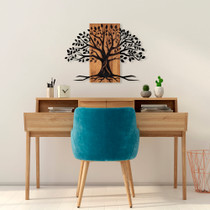 Ukrasni drveni zidni pribor Vrba - 382