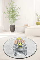 tepih (100 cm) Pas Čovjek