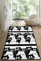 Tepih (100 x 150) Bijele mačke