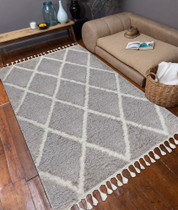 Tepih (120 x 180)  0500E - Siva, bijela