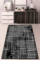 Tepih (200 x 290)  Scratch Black Djt