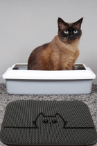 Podloga za mačji pijesak Mačja podloga Sakrij