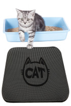 Podloga za mačji pijesak Prostirka za siluetu mačke