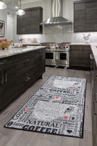 tepih (100 x 300)  Fincan - Siva tepih (100 x 300)  Fincan - Siva