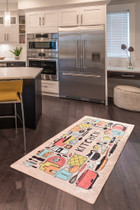 tepih (100 x 300)  Srećan ručak