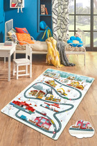 Tepih (80 x 150) Grad snijega