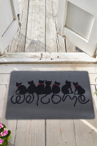 Pvc otirač  Pvc crvene kragne