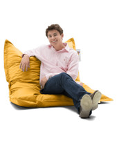 Lazy bag Jastuk Pouf 100x100 - Žuti