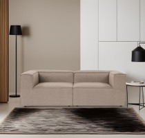 Sofa s 2 sjedala Fora 2 sjedala - smeđa   a.g