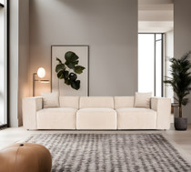 Sofa s 3 sjedala Lora 3 sjedala - krem   a.g