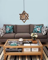 Luster Berlin Ahşap Tekli Sarkıt Yanık   a.g