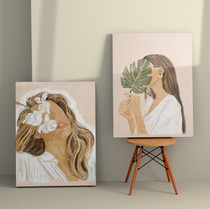 Ukrasna slika na platnu (2 komada) 2KNV4266 - 50 x 70   a.g