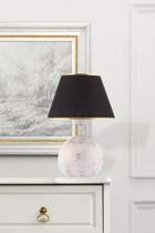 Stolna lampa Balon - crni, bijeli   a.g