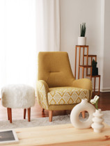 Wing Chair Aztek - žuto   a.g