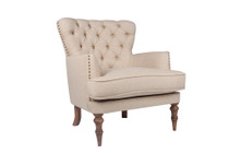 Wing Chair New London - Ecru   a.g Wing Chair New London - Ecru   a.g