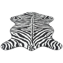 Oblikovani tepih 70x110 cm zebra print