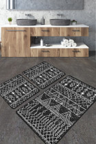 Set otirača (2 komada)  Straordinario Black Djt. Set otirača (2 komada)  Straordinario Black Djt.