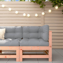 Kutna sofa od masivnog drva duglazije s jastucima 825658 Kutna sofa od masivnog drva duglazije s jastucima 825658